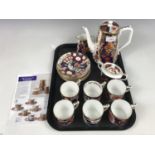 A Royal Crown Derby Curators Collection tea set