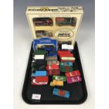 Sundry Matchbox cars and vans including a 1982 limited edition pack of five models together with