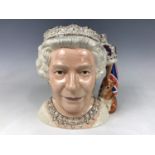 A Royal Doulton character jug 'Queen Elizabeth II'