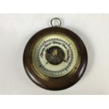 A George V SFV mahogany wheel barometer