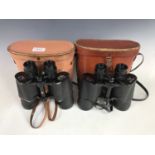 Two cased pairs of field binoculars, Photopia 7 x 50 and Tohyoh 12 x 50 respectively