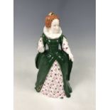 A boxed Coalport figurine, Queen Elizabeth I