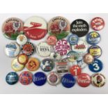 A number of vintage enamelled lapel and other badges