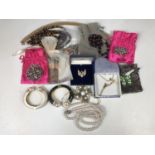 A quantity of contemporary costume jewellery in presentation boxes / original retail packaging