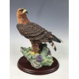 A boxed Border Fine Arts boxed figurine, Birds by Russell Willis Series, Golden Eagle, A0658