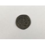 A Roman silver coin