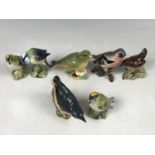 A quantity of Beswick bird figurines (one a/f)