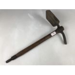 A Second World War British Army entrenching tool