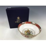 A boxed Royal Worcester Golden Jubilee Collection limited edition bowl