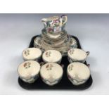 A Royal Cauldron Victoria pattern tea set
