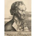 After Albrecht Durer (1471-1528) Portrait of Philip Melanchthon, Charles Armand Durand (French,