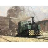 After David Shepherd CBE (1931-2017) On the Sub Nigel Mine in the Transvaal, signed limited