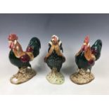 A Beswick figurine, Cockerel, 2059, and two others (one a/f)
