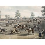 After James Pollard (1792-1867) Race for the Great St. Leger Stakes, 1836, Plate 1, Vexation - The