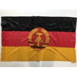 A Cold War East German flag