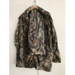 A gentleman's Deerhunter Advantage Timber camouflage hunting jacket, size 58, together with a