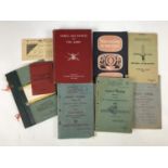 A quantity of British military manuals etc