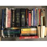 A quantity of books on the occult, tarot reading and witchcraft etc