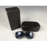 A gentleman's vintage pair of Louis Vuitton Evidence sunglasses, No Z0105E, together with original