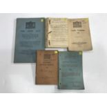 A number of Second World War British Army training manuals