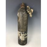 A Luftwaffe aircraft gas bottle