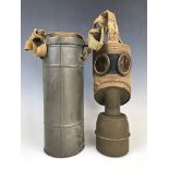 A Second Word War French TC-38 gas mask