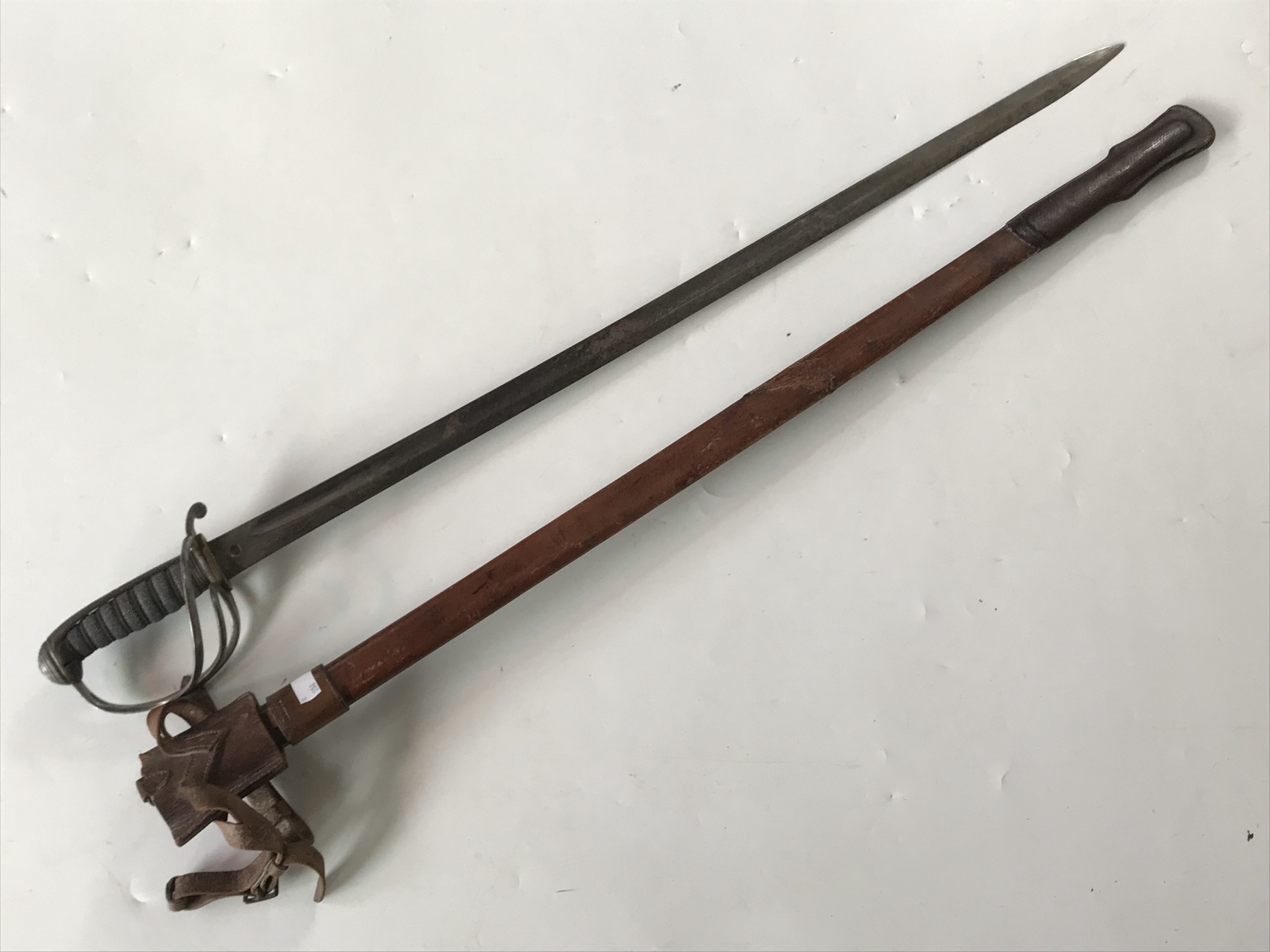 A late 19th / early 20th Century Artillery officer's sword by Wilkinson, the blade numbered 3307 and