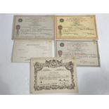 Service and other documents pertaining to the War service of Mina Mills, SJAB, Biggin Hill