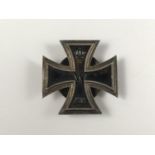 An Imperial German Iron Cross first class, a screw-backed variant
