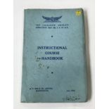 A 1946 AVRO Lancaster Instructional Course Handbook