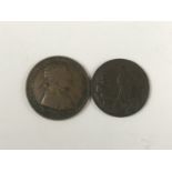 Copper tokens / commemoratives pertaining to General Louis Charles Antoine Desaix and John Jervis