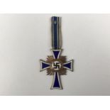 A German Third Reich Mothers' Cross in bronze