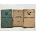 Three Cold War Civil Defence publications: Kent County Council Civil Defense Instructors Precis,