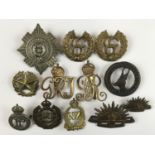 A small quantity of Dominion, protectorate and occupation forces cap badges