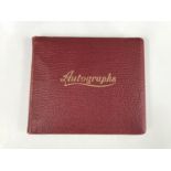 [ Autographs / Snooker / Billiards / Football / RAF / Aviation ] A 1950s autograph album