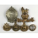 Royal Navy and Royal Marines cap and other badges