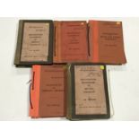 A number of Second World War Air Ministry aircraft recognition handbooks
