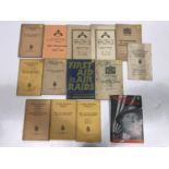 A quantity Second World War ARP manuals