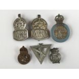 Second World War civil defence and other badges