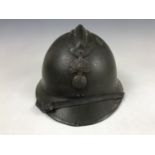 A French Mle 1926 Adrian helmet