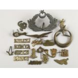 A quantity of Turkish military insignia