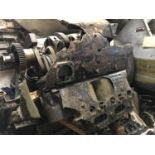 A relic Daimler Benz engine from an Me 109 [This lot is being sold, while stored off-site, at a