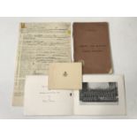 RAF and other ephemera including a 1919 Air Ministry manual The Theory and Practice of Aerial
