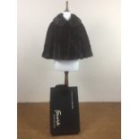 A 1960s lady's mink swing jacket retailed by Fenwick's of Newcastle's 'French Salon', having a