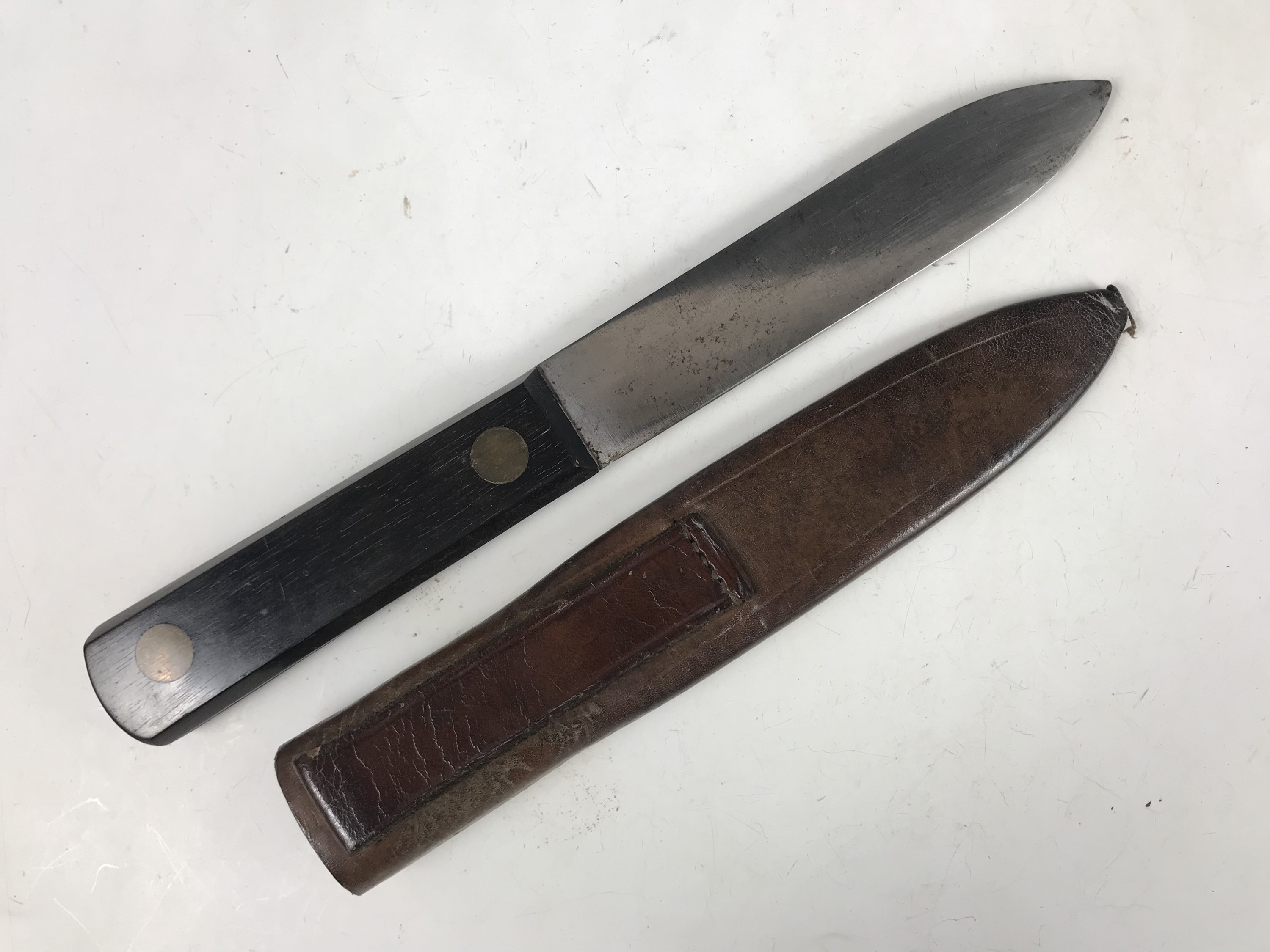 A Victorian Green River Knife by Southern & Richardson of Sheffield, 23 cm overall