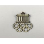 A 1936 Berlin Olympics enamel badge