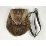 An early 20th Century otter-fur sporran