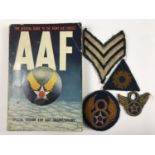 A Second World War provenanced USAAF group, comprising The Official Guide to the Army Air Forces,
