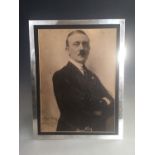 An early signed portrait of Adolph Hitler, being a period monochrome offset lithographic print of