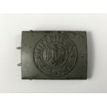 A German Third Reich army belt buckle